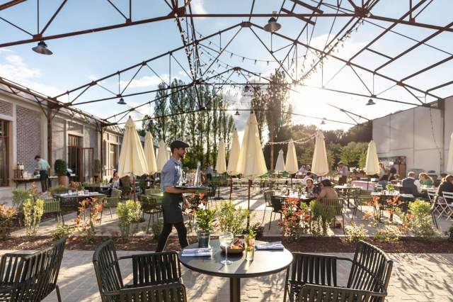 Terrasse du Grand Pavillon à Chantilly - Hôtel 4 étoiles Chantilly  